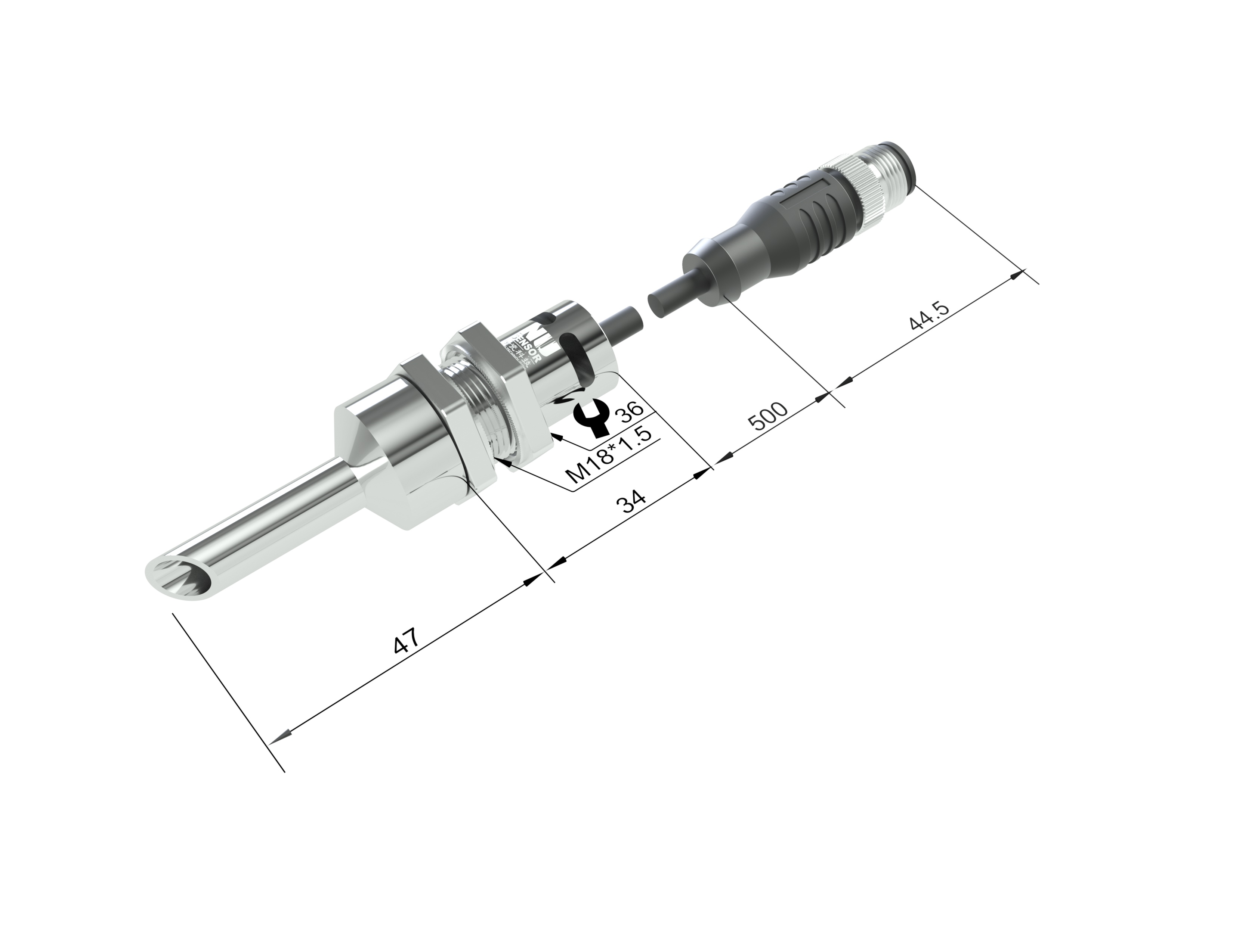 防水超声波液位传感器 防水超声波液位传感器